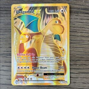 Dragonite EX Pokémon Card